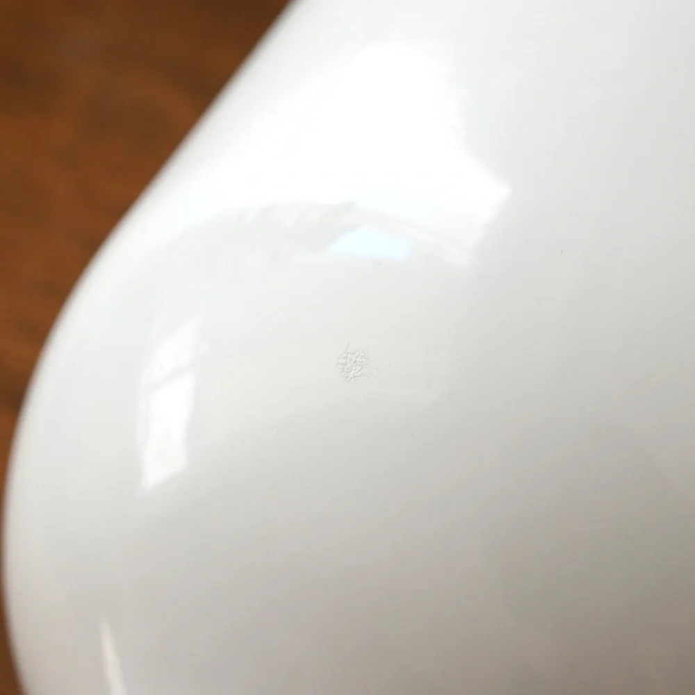Ikea White Drömsk Dromsk Plant Pot 6 Inches #2